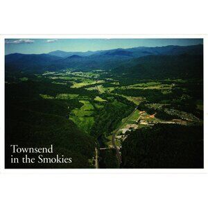 Townsend In The Smokies Postcard Scenic View Collectible